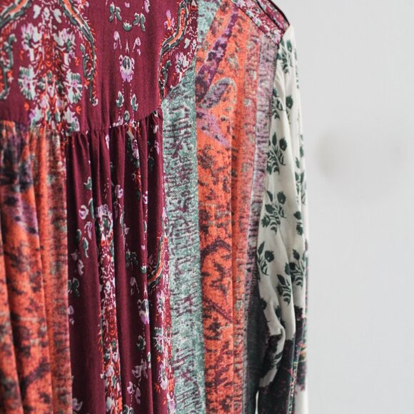 Anthropologie x Tiny Patchwork Paisley Tunic Dress - Small - Picture 6 of 7
